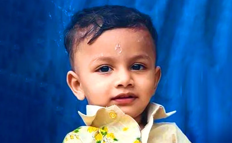 ഒന്നര വയസ്സുള്ള കുഞ്ഞ് ട്രെയിൻ തട്ടി മരിച്ചു