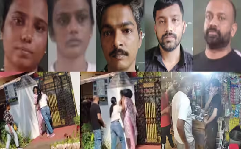 യുവതിയെ തട്ടിക്കൊണ്ടുപോയി ക്രൂരമായി മർദിച്ച സംഭവത്തിൽ അഞ്ചുപേർ അറസ്റ്റിൽ