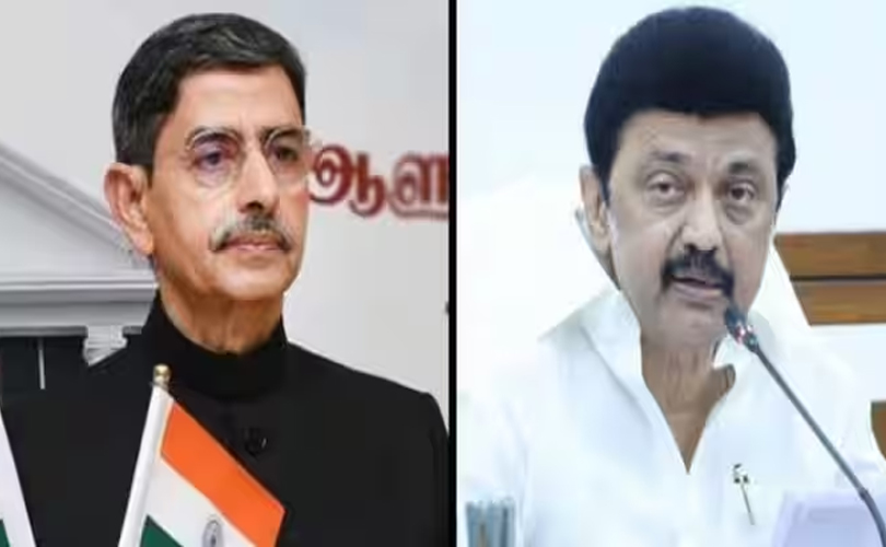 ദേശീയ ​ഗാനത്തിന് പകരം  തമിഴ് തായ് വാഴ്ത്ത് ആലപിച്ചതിൽ പ്രതിഷേധിച്ച് തമിഴ്നാട് ​ഗവർണർ നിയമസഭയിൽ നിന്നും ഇറങ്ങിപ്പോയി 