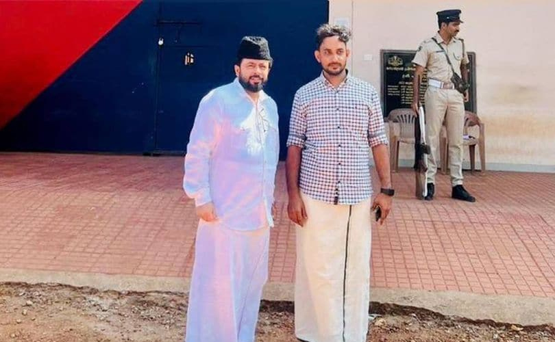 നാദാപുരം ഷിബിൻ കൊലക്കസ് പ്രതികളെ ജയിലിൽ സന്ദർശിച്ച് മുഈനലി ഷിഹാബ് തങ്ങൾ