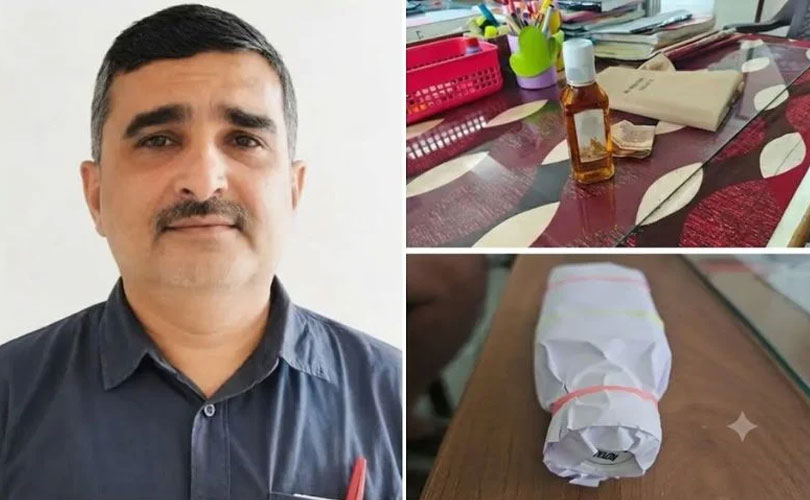 വിദ്യാർത്ഥിയെ മദ്യം വാങ്ങാൻ അയച്ചു; സർക്കാർ സ്കൂൾ അധ്യാപകൻ അറസ്റ്റിൽ