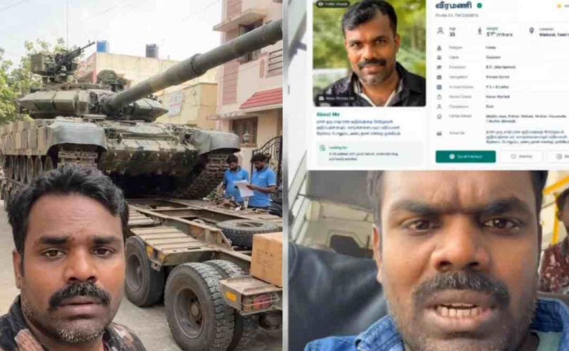 ദീപാവലിക്ക് ഒരുപെട്ടി മിഠായി ചോദിച്ചു; വീട്ടിലെത്തിയത് ടിവിയും ഫ്രിഡ്ജും വരെ! റീൽ വൈറലായതോടെ വെട്ടിലായി സോഷ്യൽമീഡിയ താരം വീരമണി