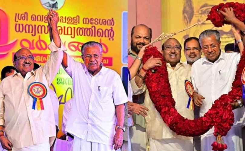 തോൽവിയിൽ പിണറായിയെ മാത്രം പഴിചാരുന്നത് ശരിയല്ലെന്ന് വെള്ളാപ്പള്ളി
