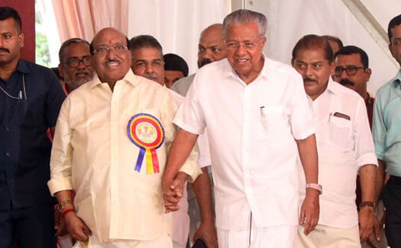 ഇടതുമുന്നണി തുടർച്ചയായി പത്തുവർഷം ഭരിച്ചത് നേതൃത്വം നൽകിയവന്റെ ഗുണവും കഴിവും കാരണമെന്ന് 