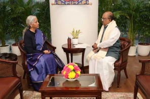 കേന്ദ്ര ധനമന്ത്രിയുമായി പ്രൊഫ.കെ.വി.തോമസ് കൂടിക്കാഴ്ച നടത്തി