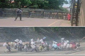 എസ് എഫ് ഐ മാർച്ച്‌ കണക്കിലെടുത്ത് കോട്ടയത്ത് വൻ നിയന്ത്രണമൊരുക്കി പോലീസ്. ഉച്ചവരെ നഗരത്തിൽ വൻ ഗതാഗതക്കുരുക്ക് 