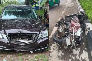 ചേരാനല്ലൂരിൽ 17-കാരൻ ഓടിച്ച ബെൻസ് ഇടിച്ച് മരണം; ജഡ്ജിയായ പിതാവിനെതിരെയും കേസെടുക്കാൻ നീക്കം