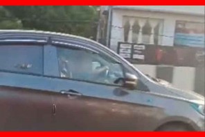 കഴക്കൂട്ടത്ത് പിഞ്ചുകുഞ്ഞിന്റെ കൈയിൽ സ്റ്റിയറിംഗ്; 100 കിലോമീറ്റർ വേഗത്തിൽ കാർ; അപകടകരമായ ദൃശ്യങ്ങൾ പുറത്ത്
