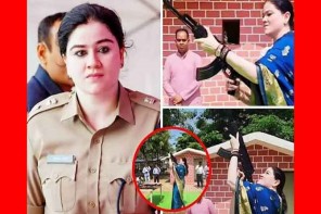 ആയുധപൂജയ്ക്കു പിന്നാലെ എകെ-47 ഉപയോഗിച്ച് വെടിവയ്പ്പ്; ഐപിഎസ് ഉദ്യോഗസ്ഥക്ക് നോട്ടീസ്