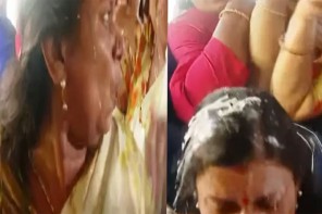  മന്ത്രി ബിന്ദുകൃഷ്ണയുടെ തലയിൽ ചൂട് പായസം വീണു