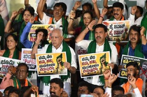 ബിഡദി ടൗൺഷിപ്പ് പദ്ധതിയ്ക്കെതിരെ പ്രതിരോധം; ഹൈടെക് നഗരത്തിൽ കർഷക മുന്നേറ്റം