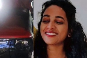 കാറിനു തീപിടിച്ച് ഗർഭിണി വെന്തുമരിച്ചു