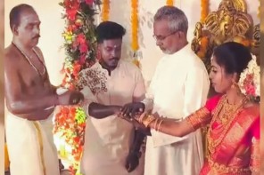 മതത്തിനും ഉപരിയായ മനുഷ്യസ്നേഹം; ശ്രീക്കുട്ടിയുടെ വിവാഹത്തിൽ ഹൈന്ദവാചാരപ്രകാരം പിതാവിന്റെ സ്ഥാനത്തുനിന്ന് കൈപിടിച്ചുകൊടുത്തത് ക്രിസ്ത്യൻ പുരോഹിതൻ 