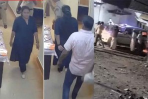 അടൂർ പൊലീസ് സ്റ്റേഷനിൽ കോൺഗ്രസ് പ്രവർത്തകരുടെ അതിക്രമം; ശ്രീനാദേവി കുഞ്ഞമ്മയും സംഘവും ഉൾപ്പെട്ട സിസിടിവി ദൃശ്യങ്ങൾ പുറത്ത്